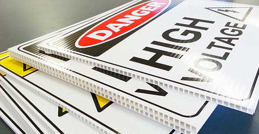 Custom Printed Corflute Board – Durable, Lightweight Signage for Any Event or Business